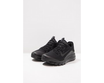 Nike Air Max More Schuhe Low NIKjpqw-Schwarz