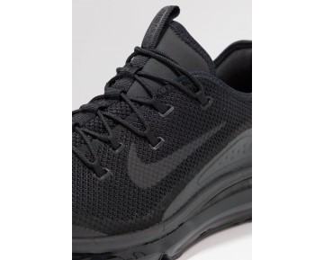 Nike Air Max More Schuhe Low NIKjpqw-Schwarz