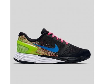 Damen & Herren - Nike Lunarglide 7 (GS) Schwarz Foto Blau Weiß Volt