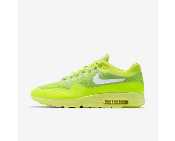 Nike Air Max 1 Ultra Flyknit Schuhe - Volt/Elektrisches Grün/Weiß