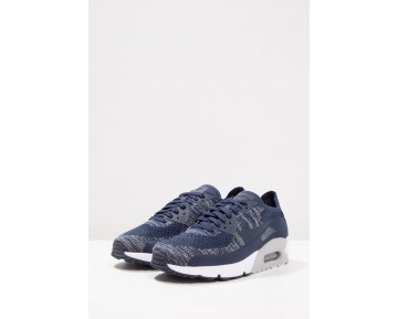 Nike Air Max 90 Ultra 2.0 Flyknit Schuhe Low NIKbzve-Blau