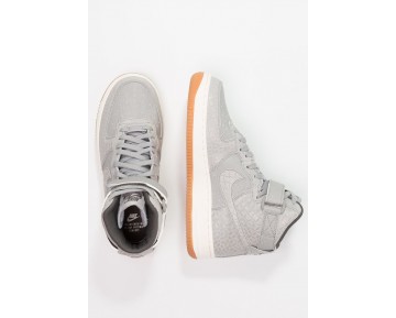 Nike Air Force 1 Hi Prm Schuhe High NIK97bf-Grau